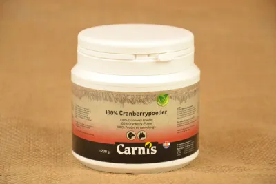 Carnis Cranberrypoeder 200 gram