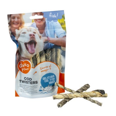 Duvo+ Kabeljauw Twisters 100 gram