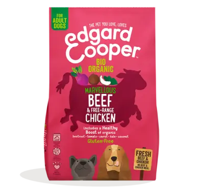 Edgard & Cooper Adult Bio Organic Beef & Free-Range Chicken 700 gram