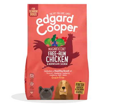 Edgard & Cooper Senior Free-Run Chicken & Norwegian Salmon 7 kg