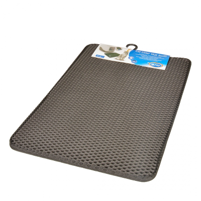 Duvo+ kattenbakmat Swift Zwart 45 x 65 cm