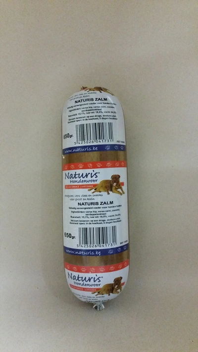 Naturis houdbare worst Zalm 650 gram