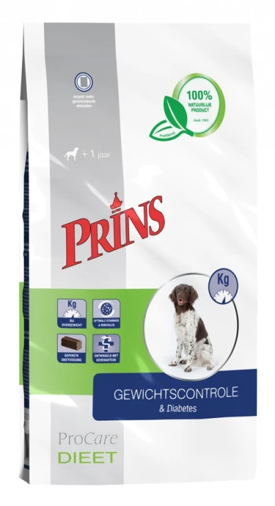 Prins ProCare Dieetvoeding Gewichtscontrole en Diabetes 3 kg.