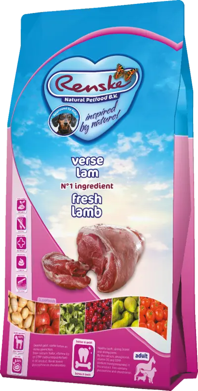 Renske Super Premium Lam Graanvrij 12 kg