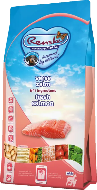Renske Super Premium Zalm Graanvrij 12 kg