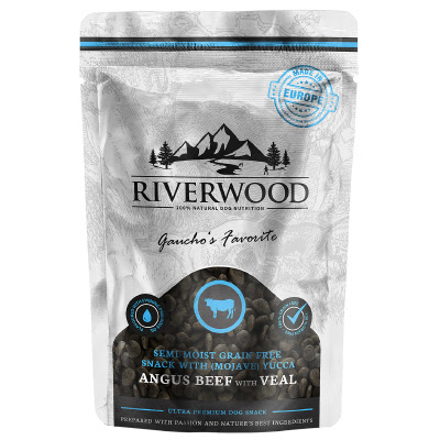 Riverwood hondensnack Semi Moist Grainfree Gaucho's Favorite 200 gram