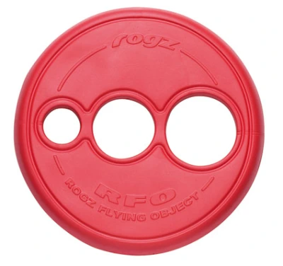 Rogz Rogz Hondenspeelgoed Frisbee Flying object Rood Large