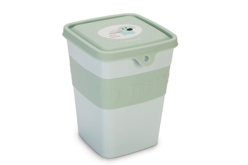 Beeztees puppy melamine voorraadbus Blauw
