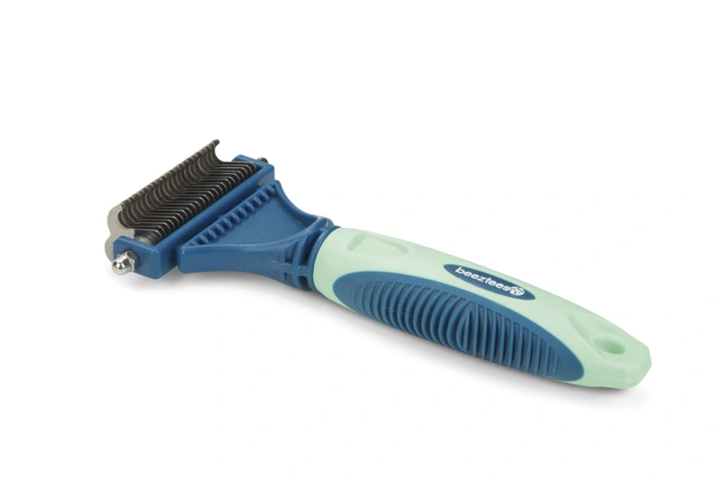 Beeztees duo klittenhark hond klein 18 cm