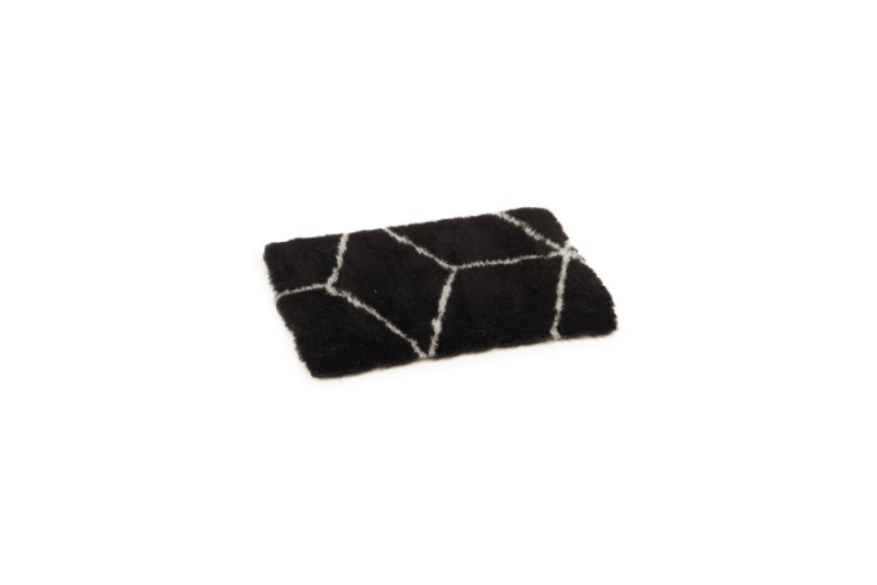 Beeztees Eco Vetbed Bench Qub Zwart/Grijs 49 cm