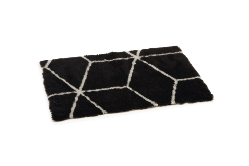Beeztees Eco Vetbed Bench Qub Zwart/Grijs 89 cm