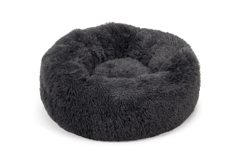 Beeztees Pluche hondenmand Yali Grijs 70 cm