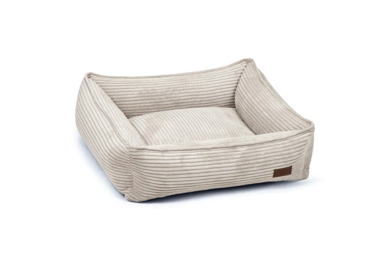 Designed by Lotte hondenmand Ribbed Lichtgrijs 65 x 60 cm 