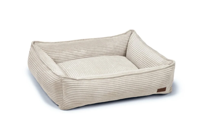 Designed by Lotte hondenmand Ribbed Lichtgrijs 80 x 70 cm 