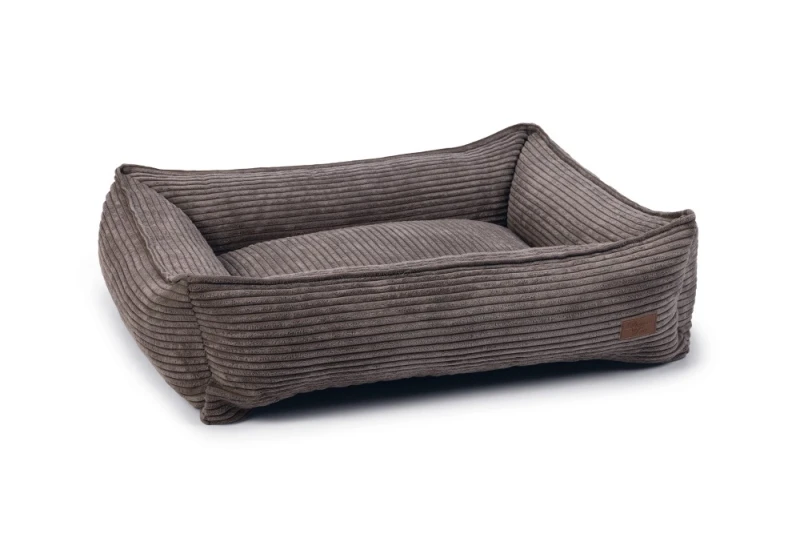 Designed by Lotte hondenmand Ribbed Bruin 80 x 70 cm 