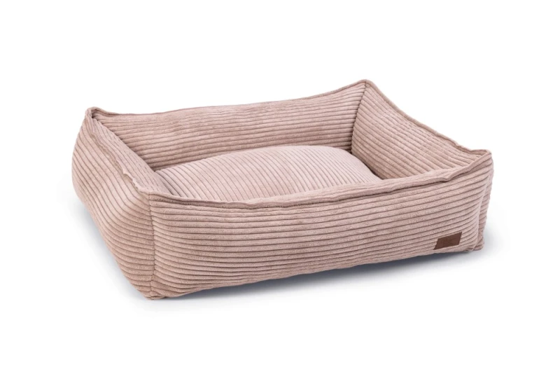 Designed by Lotte hondenmand Ribbed Roze 80 x 70 cm 