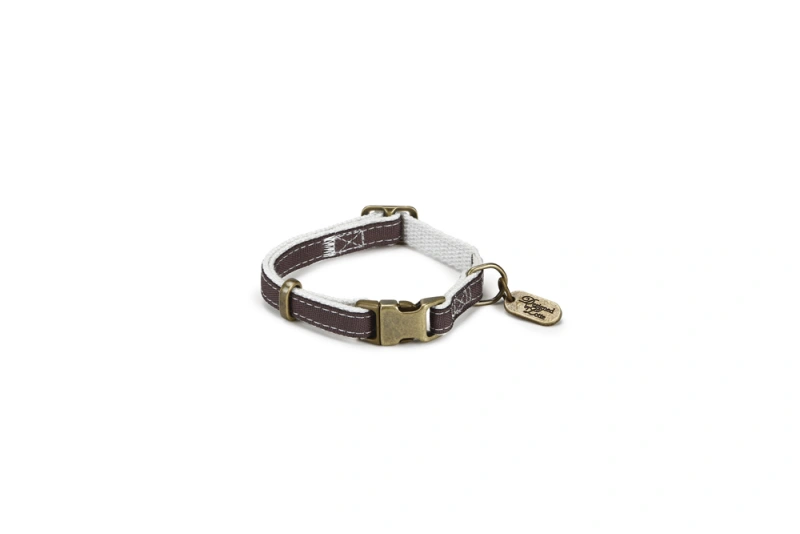 DBL halsband Virante Bruin 20-30 cm x 10 mm