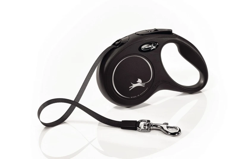 FLEXI NEW CLASSIC BAND S ZWART 5 METER