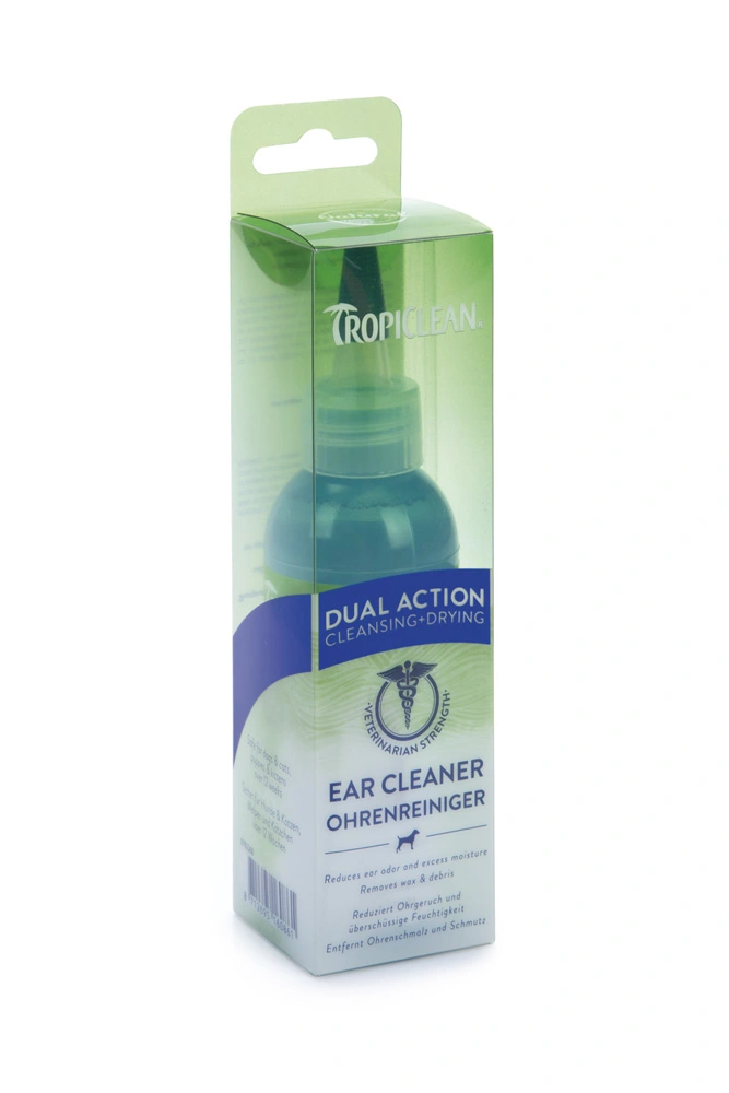 Tropiclean dual action ear cleaner (oorreiniger) 118 ml