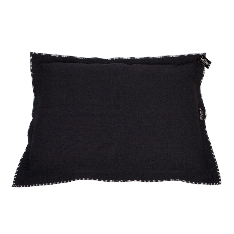 Lex & Max hondenkussen Rectangle Raw Uni Black 100 cm