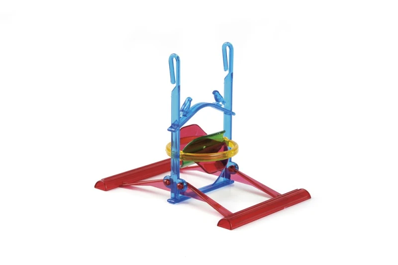 Beeztees plastic vogelspeeltje Twinx
