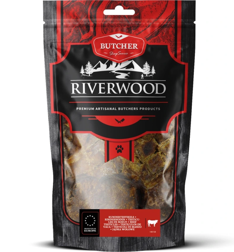 Riverwood hondensnack Butchers Beef Testicles 150 gram