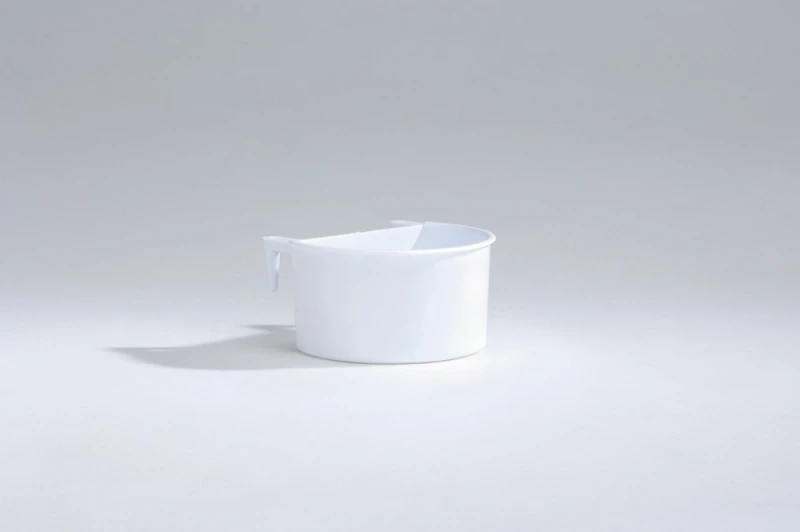 VOGELBAKJE N,K,B WIT PLAST