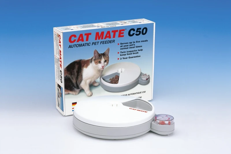 CATMATE VOEDERAUTOMAAT C50 5 PORTIES