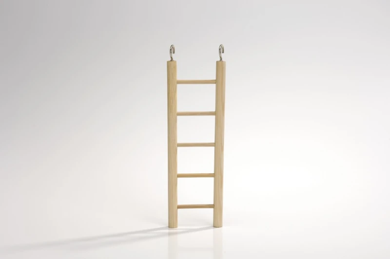 Beeztees houten ladder 4 treden 20 cm