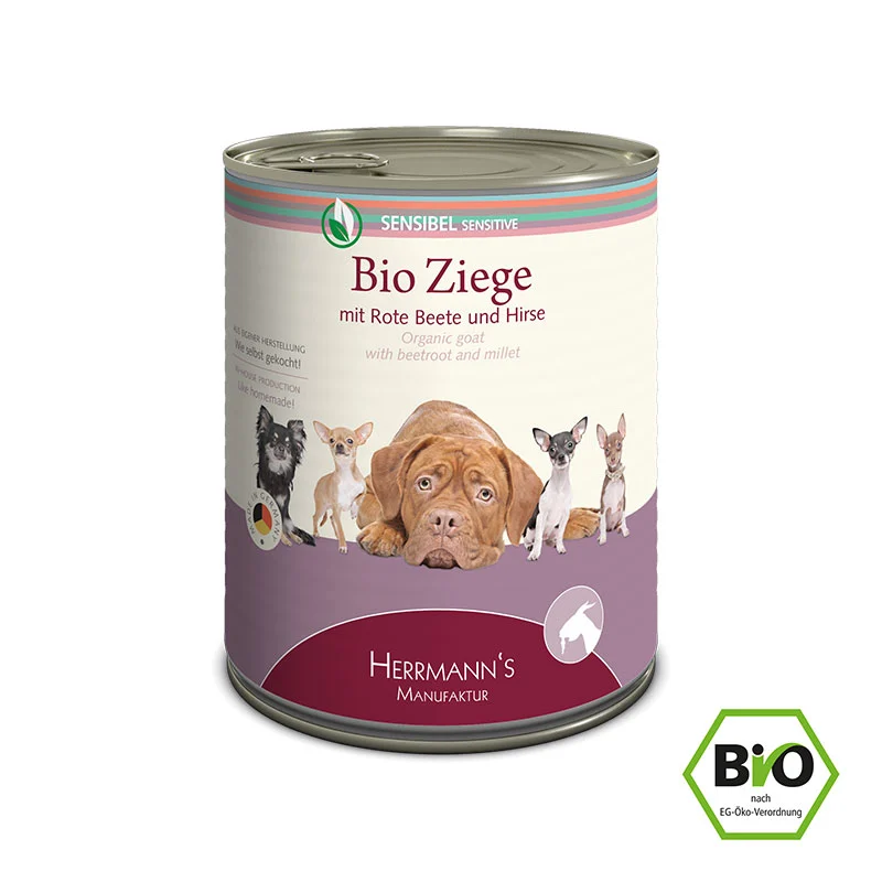 Herrmann's Bio Sensitive Goat with Beetroot 800 gram