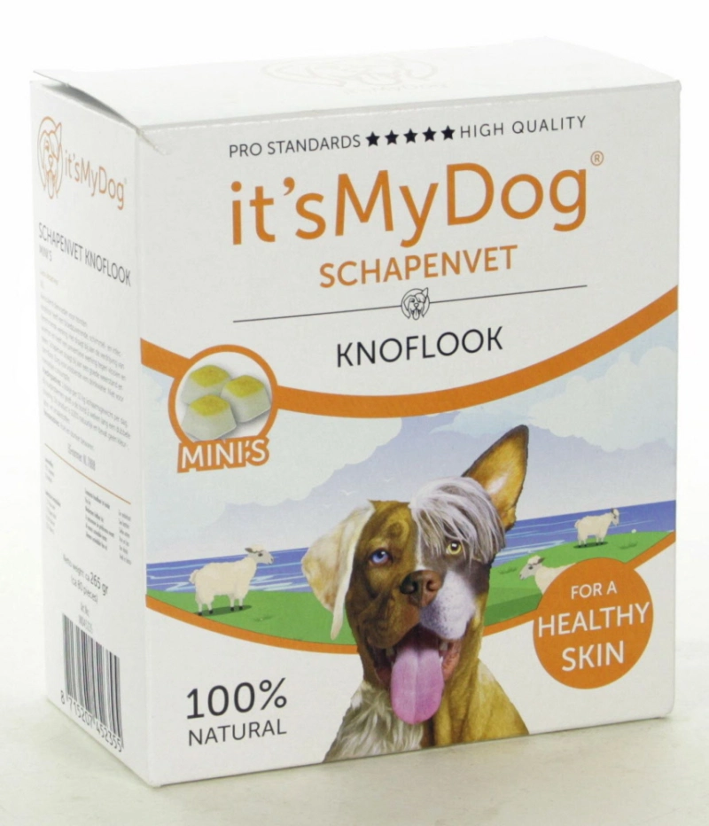 It's My Dog Schapenvet Mini Bonbons knoflook 80 stuks