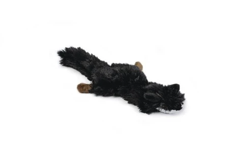 Beeztees Flatino Pluche Vos Zwart 30 cm
