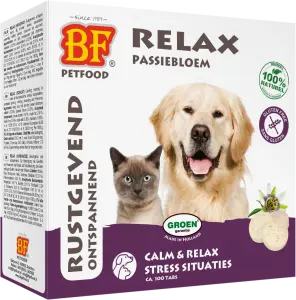BF Petfood Relax Tabletten Hond/Kat 100 stuks 