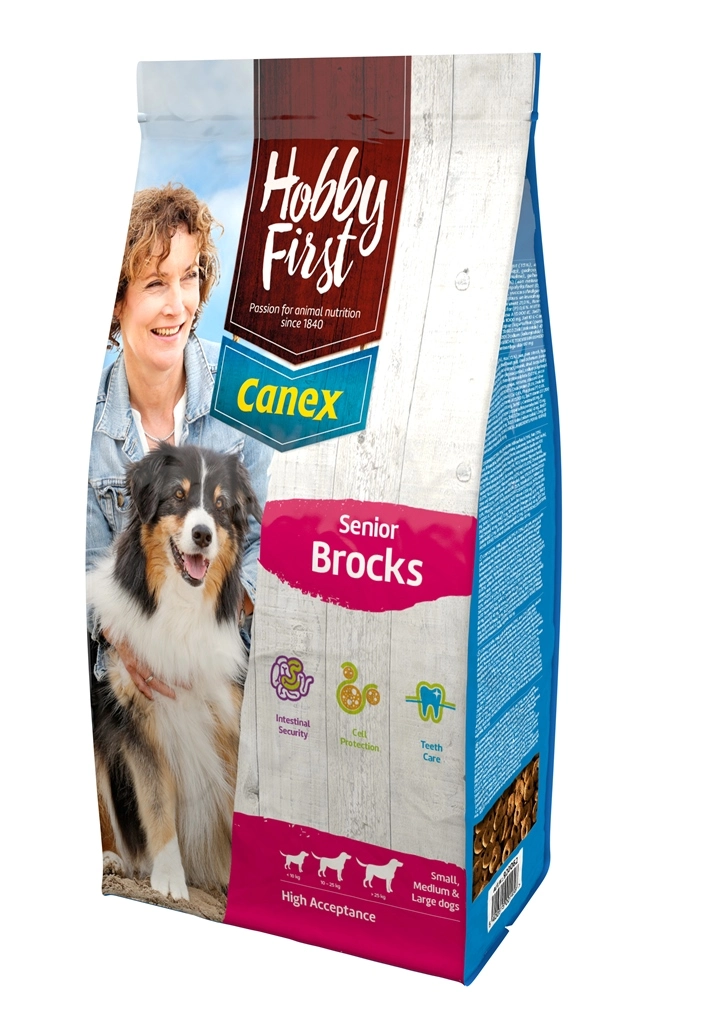 Hobby First Canex Senior Brocks 12 kg 