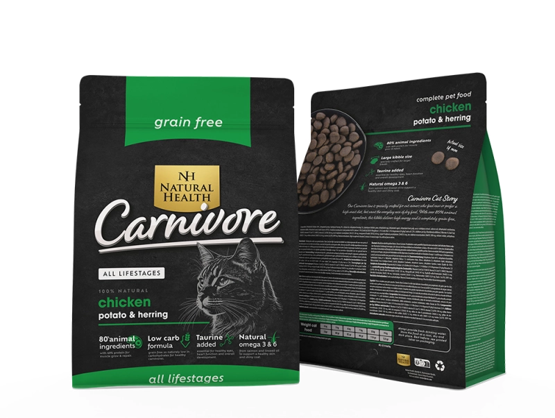 Natural Health graanvrij kattenvoer Adult Carnivore 10 kg