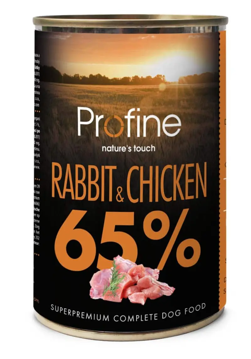 Profine Grain Free Pure Meat Rabbit & Chicken 6 x 400 gram