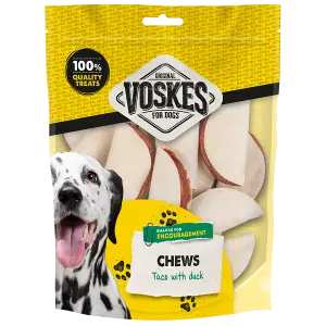 Voskes hondensnack Taco met Eend 400 gram