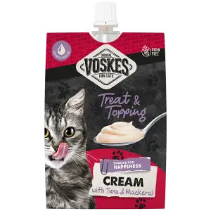 Voskes kattenvoer Cream Tonijn/Makreel 90 gram