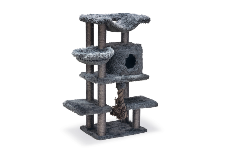 Beeztees Krabpaal Duco Grijs 60 x 45 x 126 cm