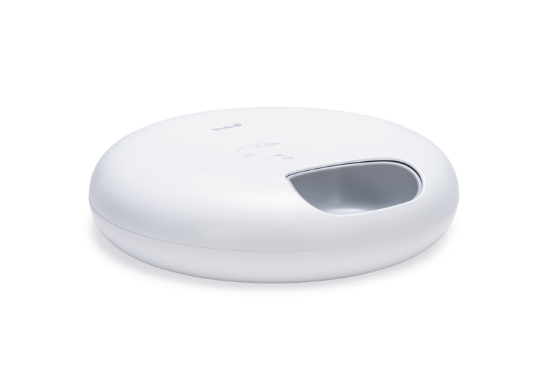 Beeztees Automatische Voerbak Onni Kat Wit 6 x 180 ml 33 x 33 x 9 cm