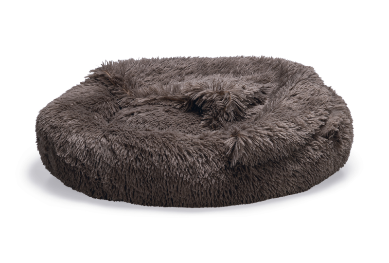 Beeztees Pluche hondenmand Yala Bruin 60 x 60 x12 cm
