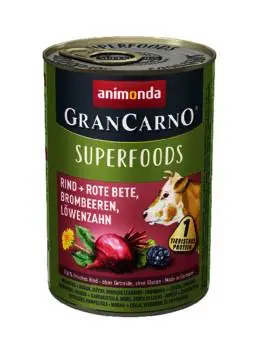 Animonda GranCarno Superfoods Beef & Betroot 400 gram