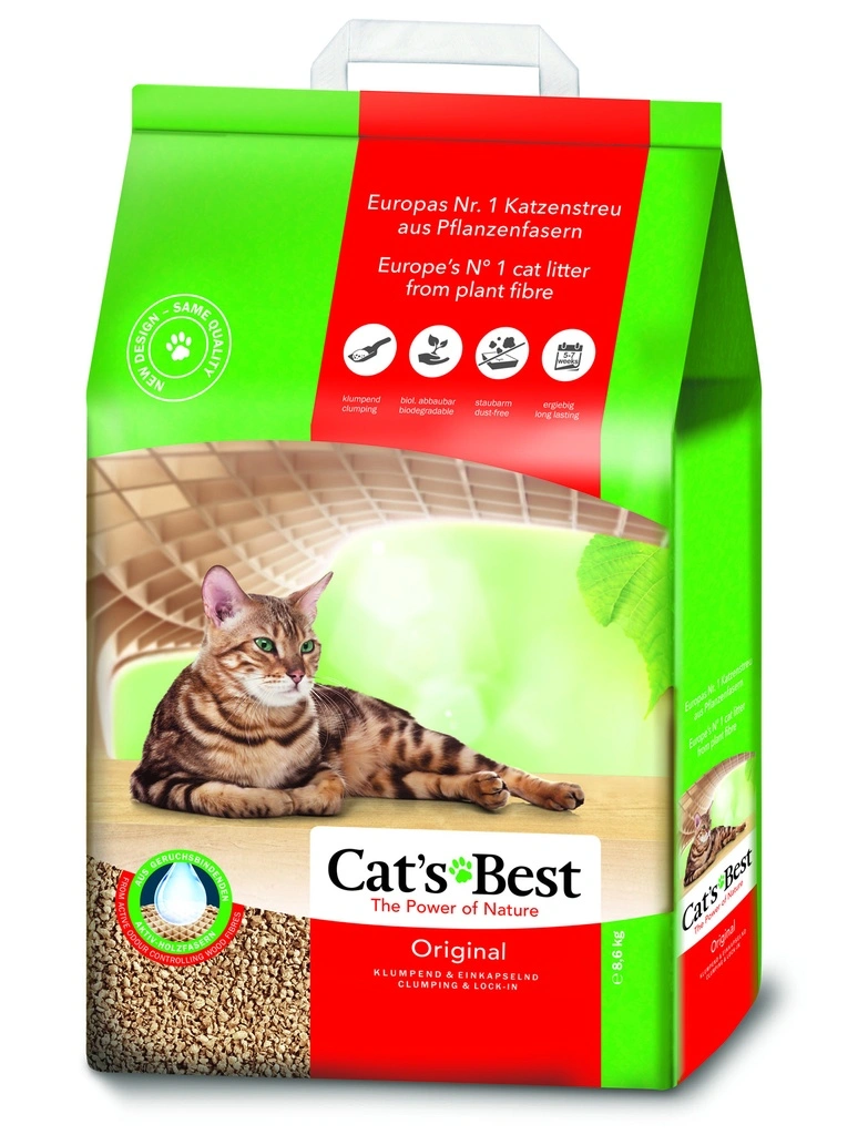 Cat’s Best Kattenbakvulling Original 20 Liter 8,6 kg