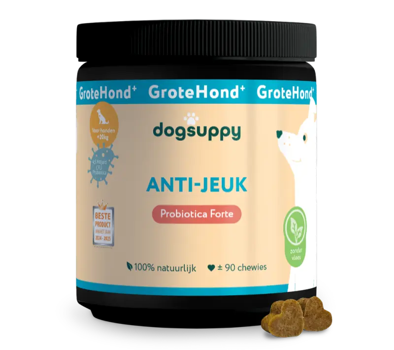 DogSuppy Anti Jeuk Probiotica Forte Grote Hond Zonder Vlees 360 gram