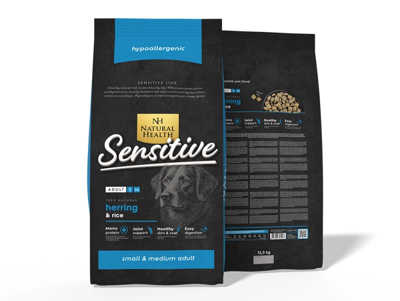 Natural Health hondenvoer Adult Vis 12,5 kg