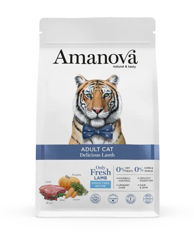 Amanova Cat Adult Delicious Lamb Grain Free 4 kg