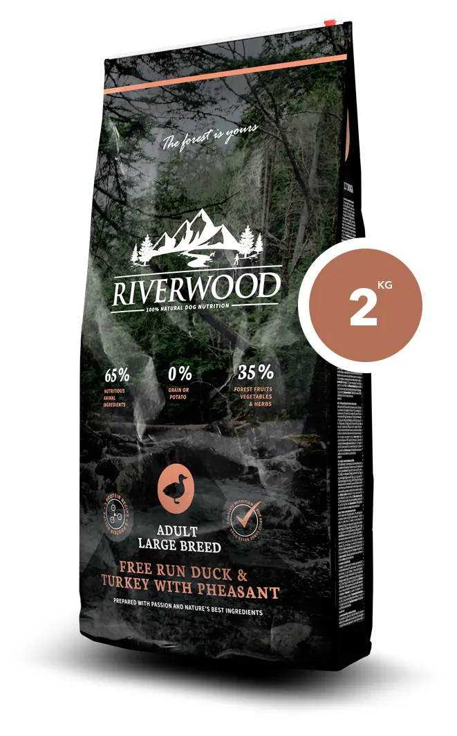 Riverwood Adult Large Breed Duck & Turkey with Pheasant 2 kg