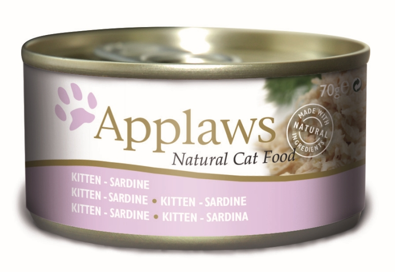 Applaws natvoer Kitten Sardine 70 gram