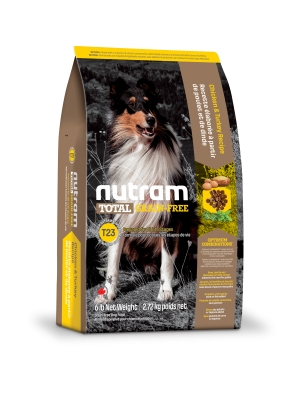 Nutram hondenvoer Graanvrij Kalkoen & Kip T23 11,4 kg