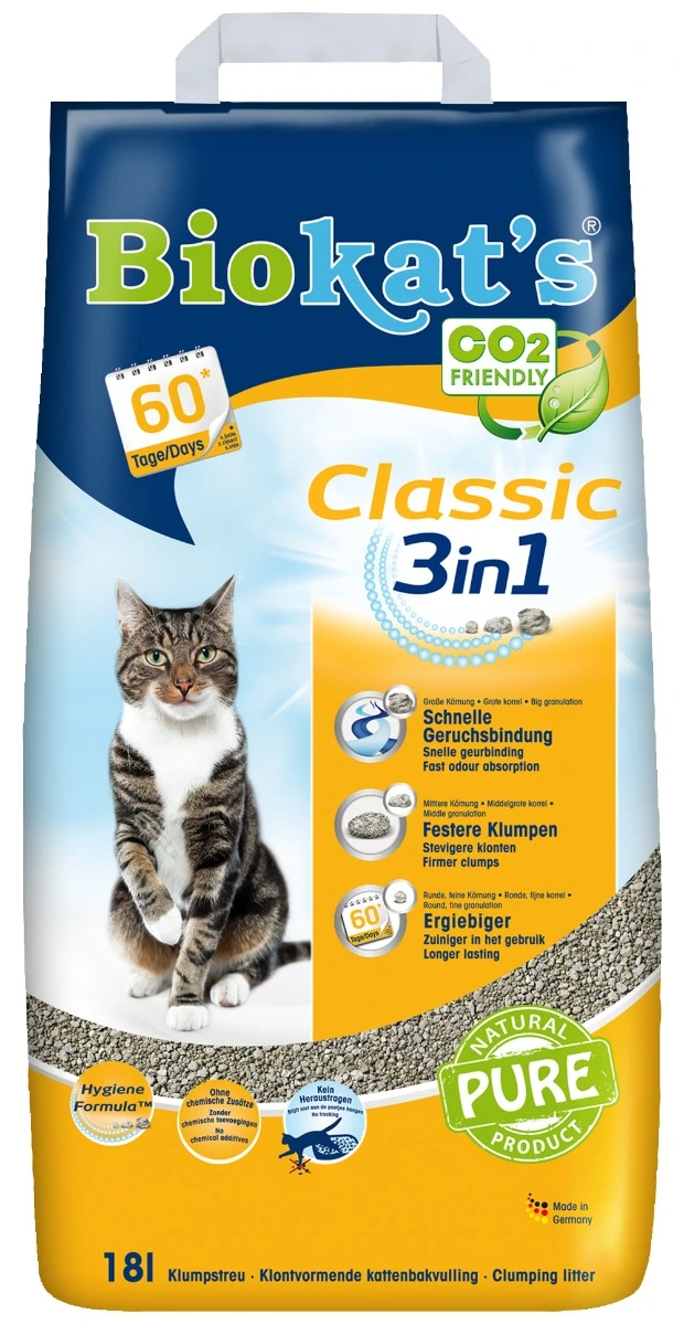 Biokat's Classic kattenbakvulling 18 Ltr